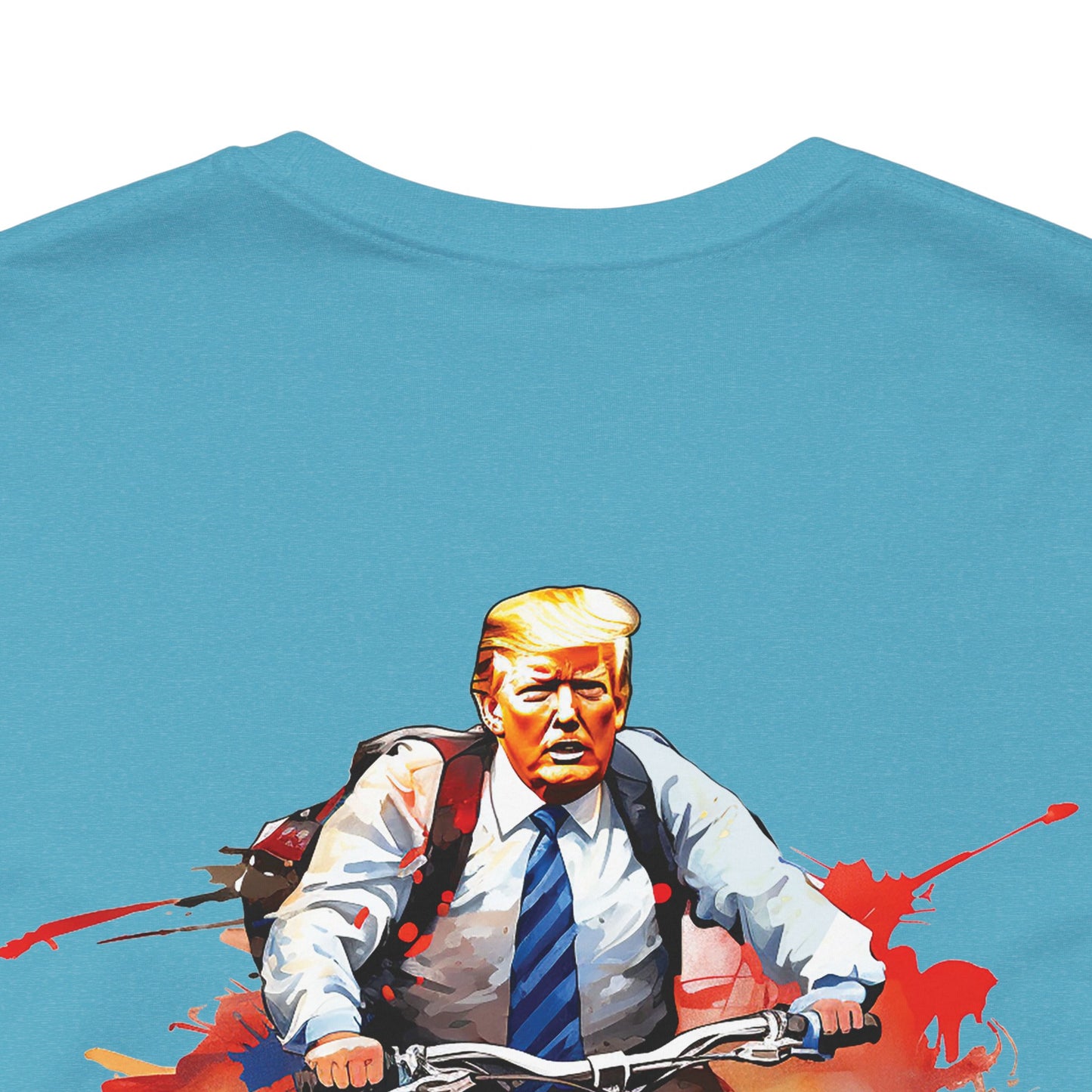 Donald Trump Short Sleeve Tee (Back Logo)