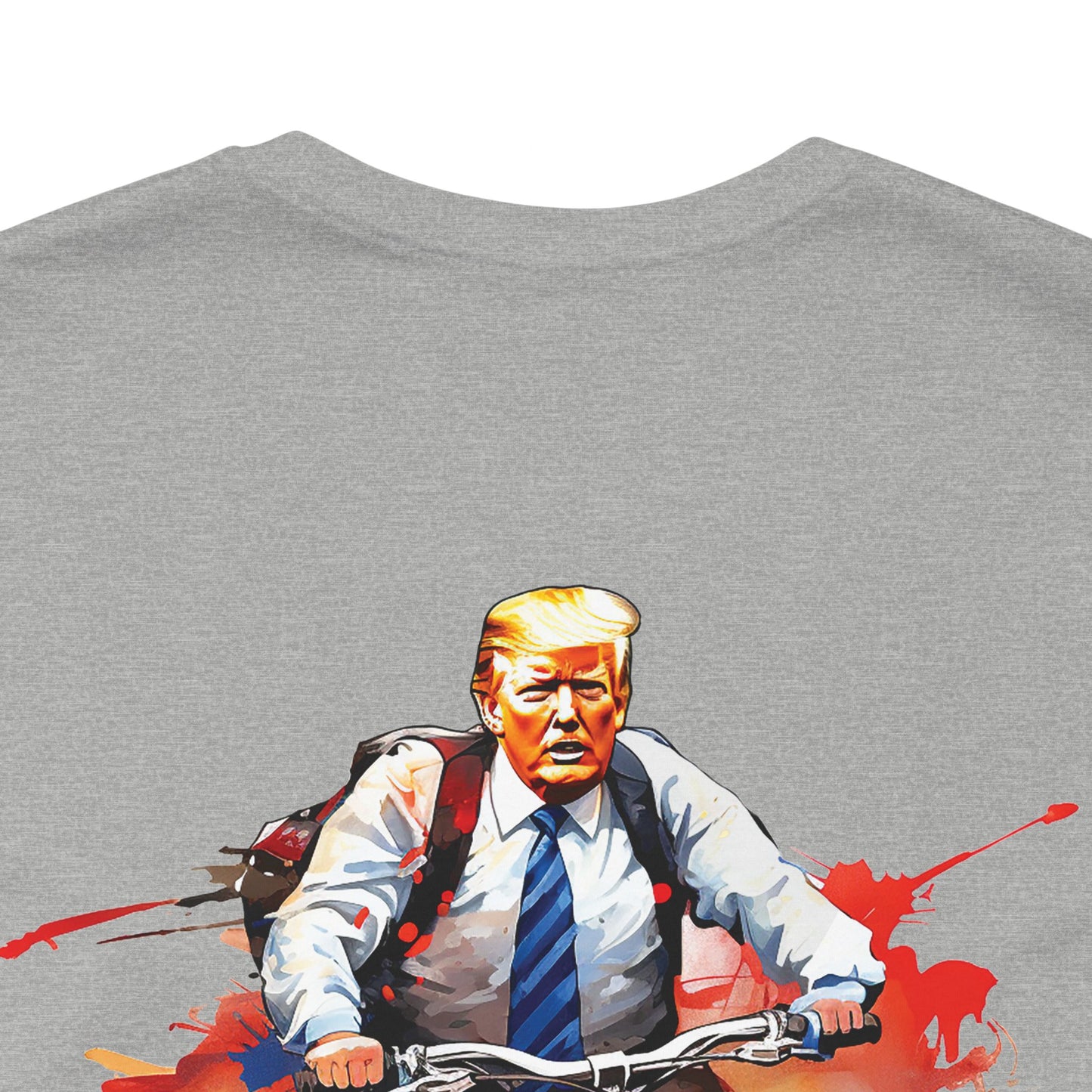 Donald Trump Short Sleeve Tee (Back Logo)