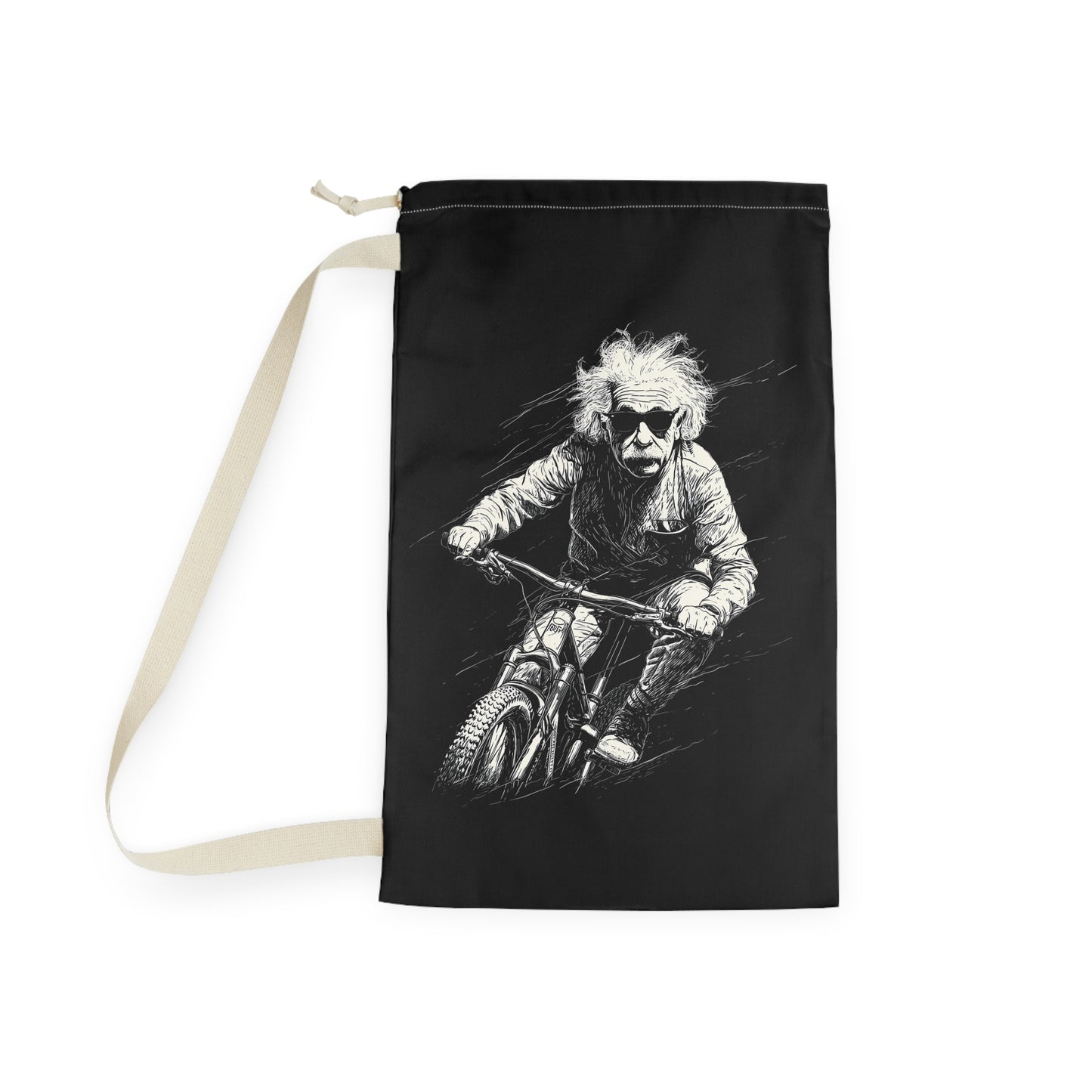 Einstein Dirtbag (Gear / Laundry Bag), Black, 18 x 29