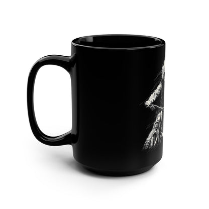 Einstein "Life is like..." Coffee Mug, Black / 15oz