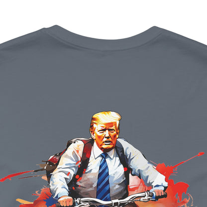 Donald Trump Short Sleeve Tee (Back Logo)