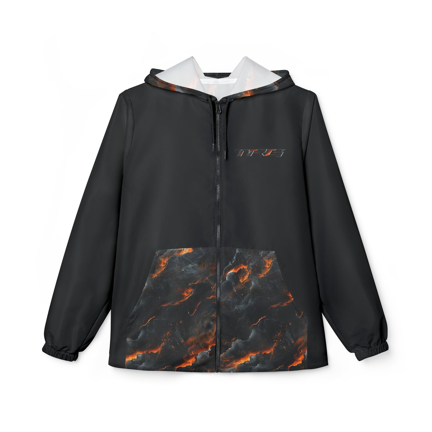 TRG Windbreaker Jacket (Black Fracture)