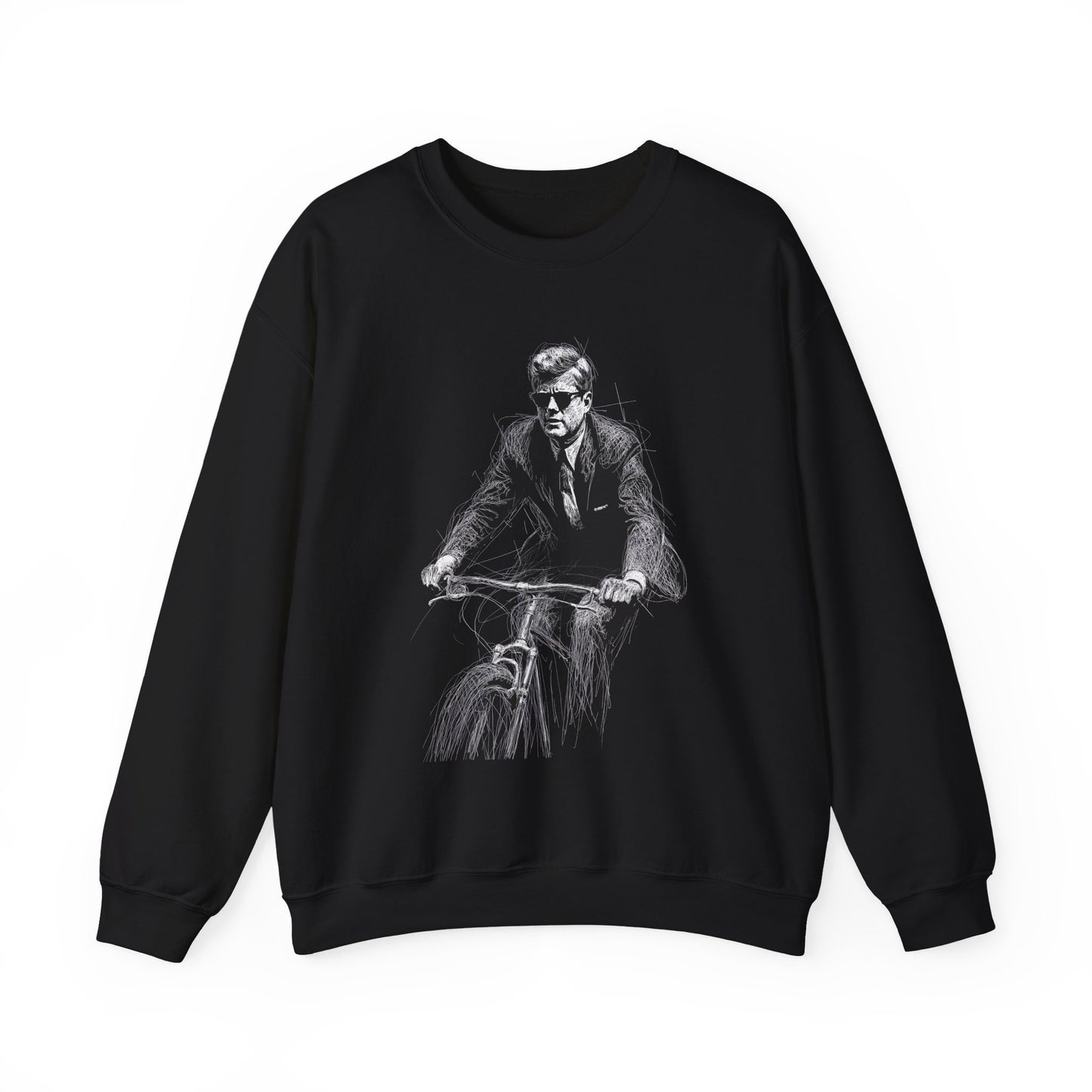 JFK "Legend Series" Crewneck Sweatshirt (Presidential Black)