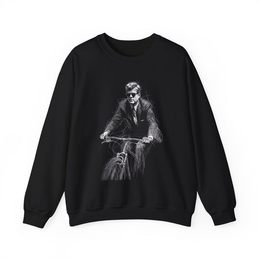 JFK "Legend Series" Crewneck Sweatshirt (Presidential Black)