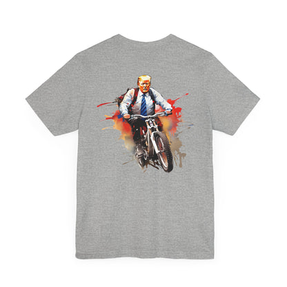 Donald Trump Short Sleeve Tee (Back Logo)