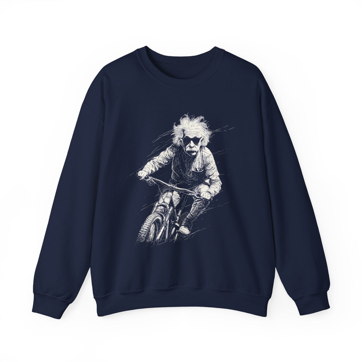 Einstein "Legend Series" Crewneck Sweater (Blueprint Blue)