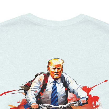 Donald Trump Short Sleeve Tee (Back Logo)