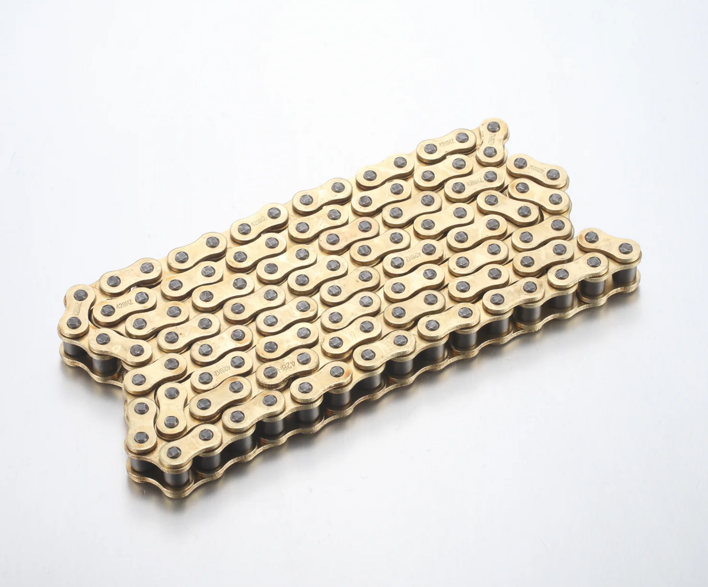 E-Ride Pro 3.0 OE Chain, 428HZ - 114 Link / Gold, Direct OE Replacement