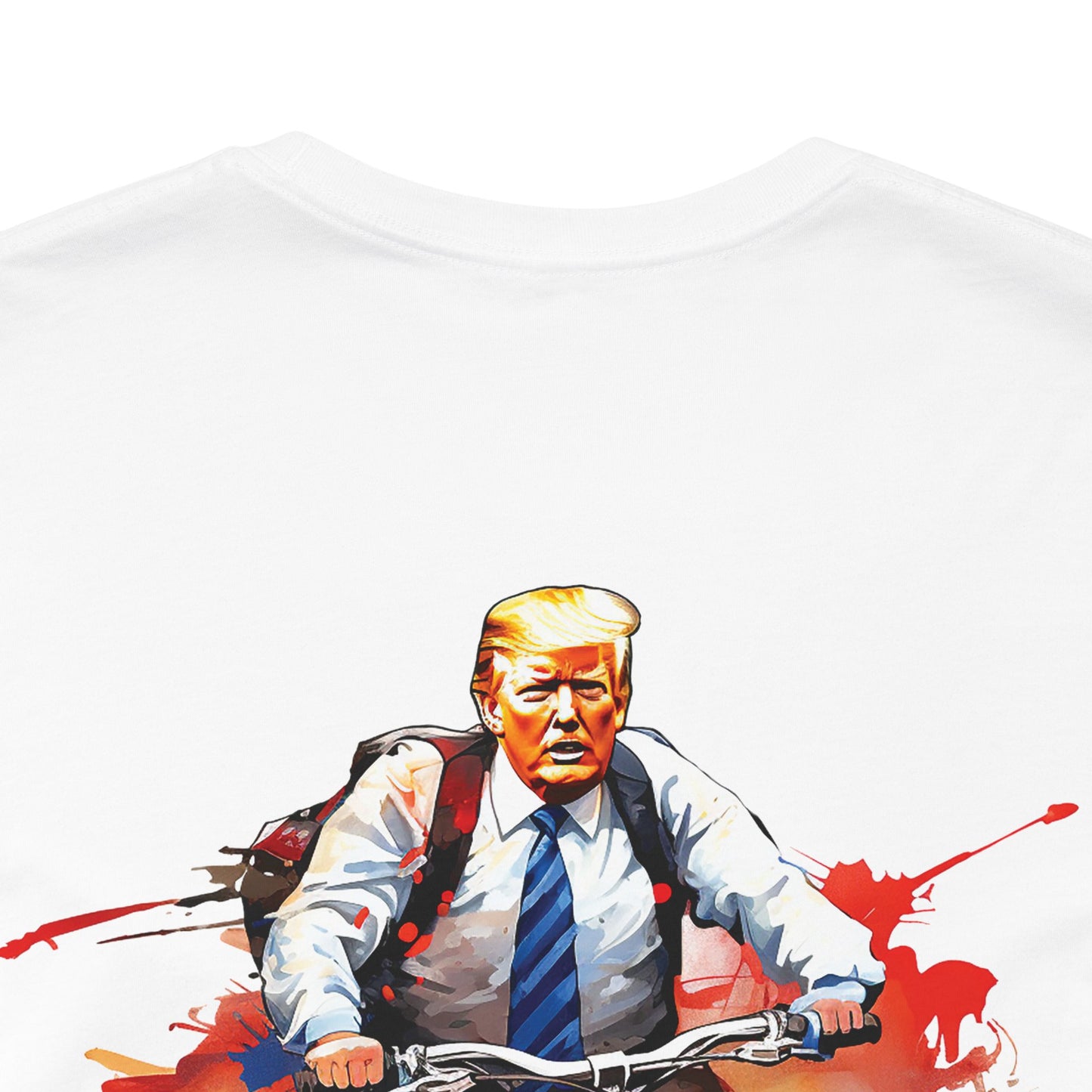 Donald Trump Short Sleeve Tee (Back Logo)