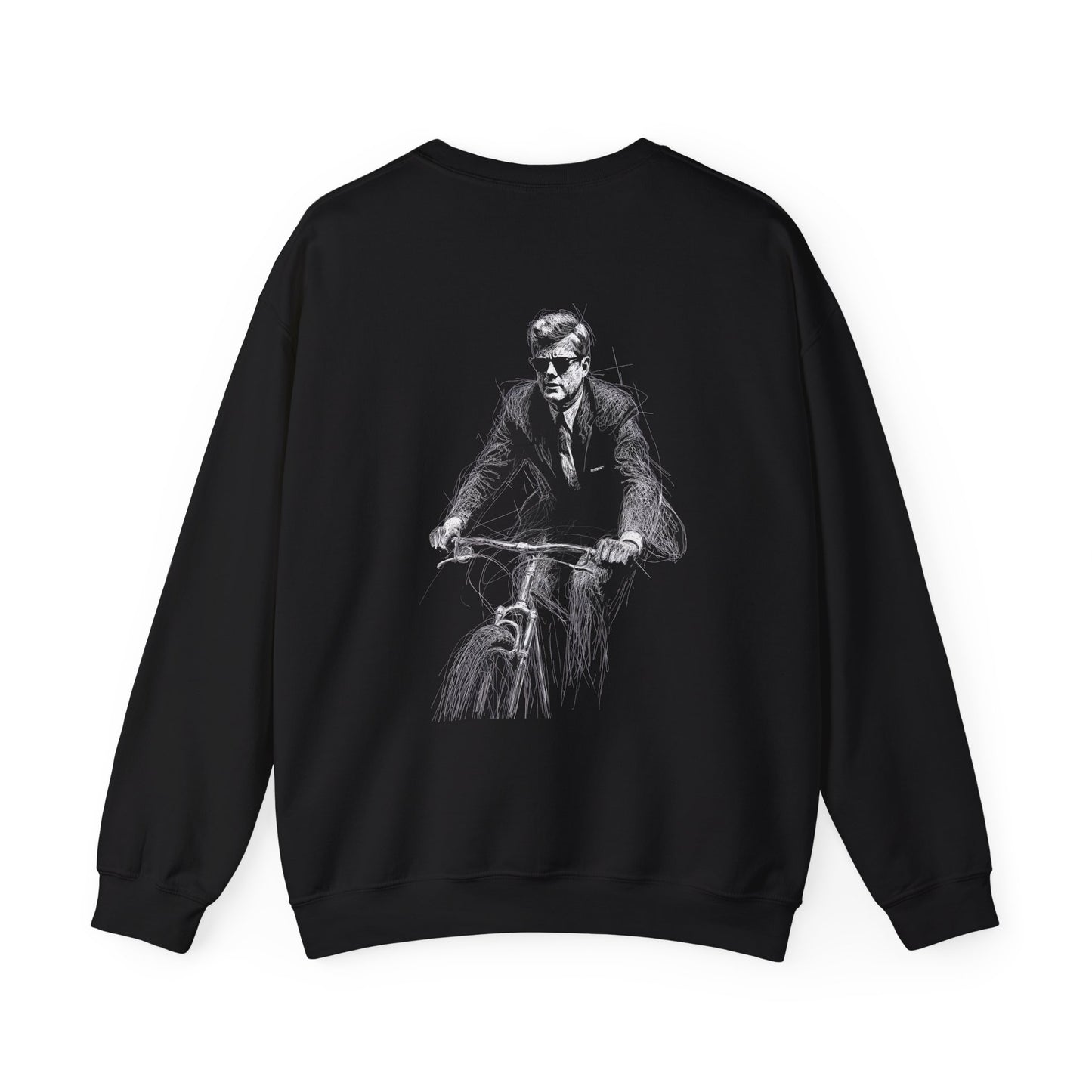 TRG x JFK "Legend Series" Crewneck Sweatshirt (Presidential Black)