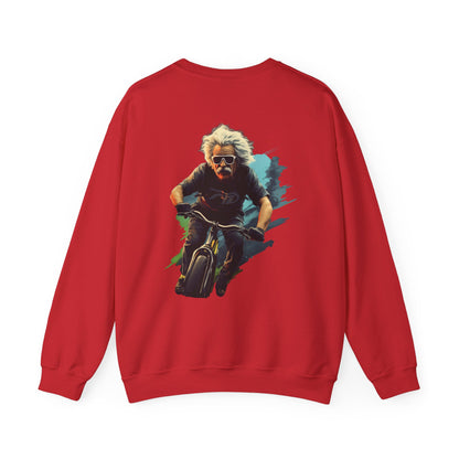 Albert Einstein "Life is like riding a bicycle" Sweatshirt
