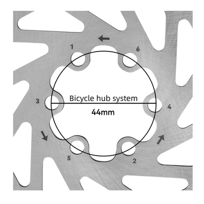 Lewis HEAVY DUTY Disc Brake Rotor 3.0mm (EP8) 44mm, 54mm BCD