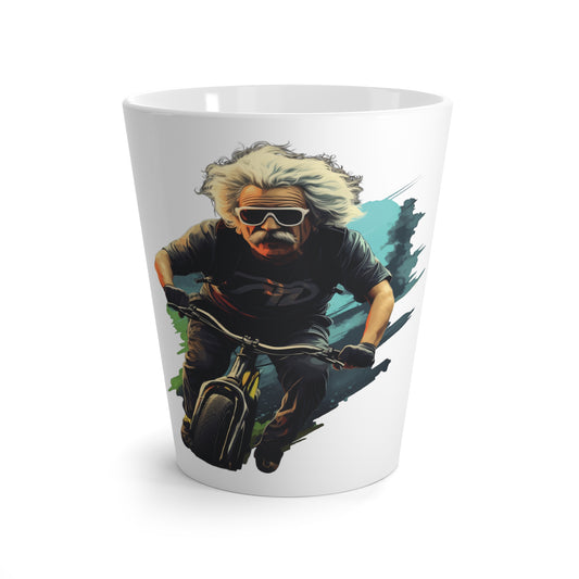 Albert Einstein Latte Mug