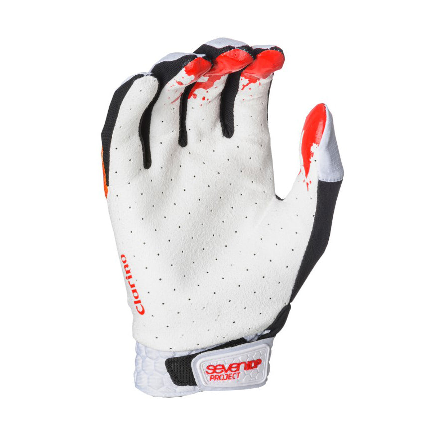 7iDP Ltd Ed Project Gloves, Splatter, White (Multiple Sizes)