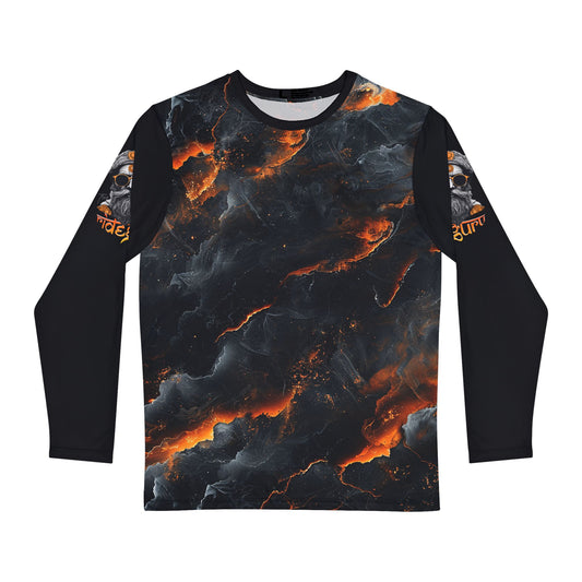 The Ride Guru LS Jersey (Black Fracture)