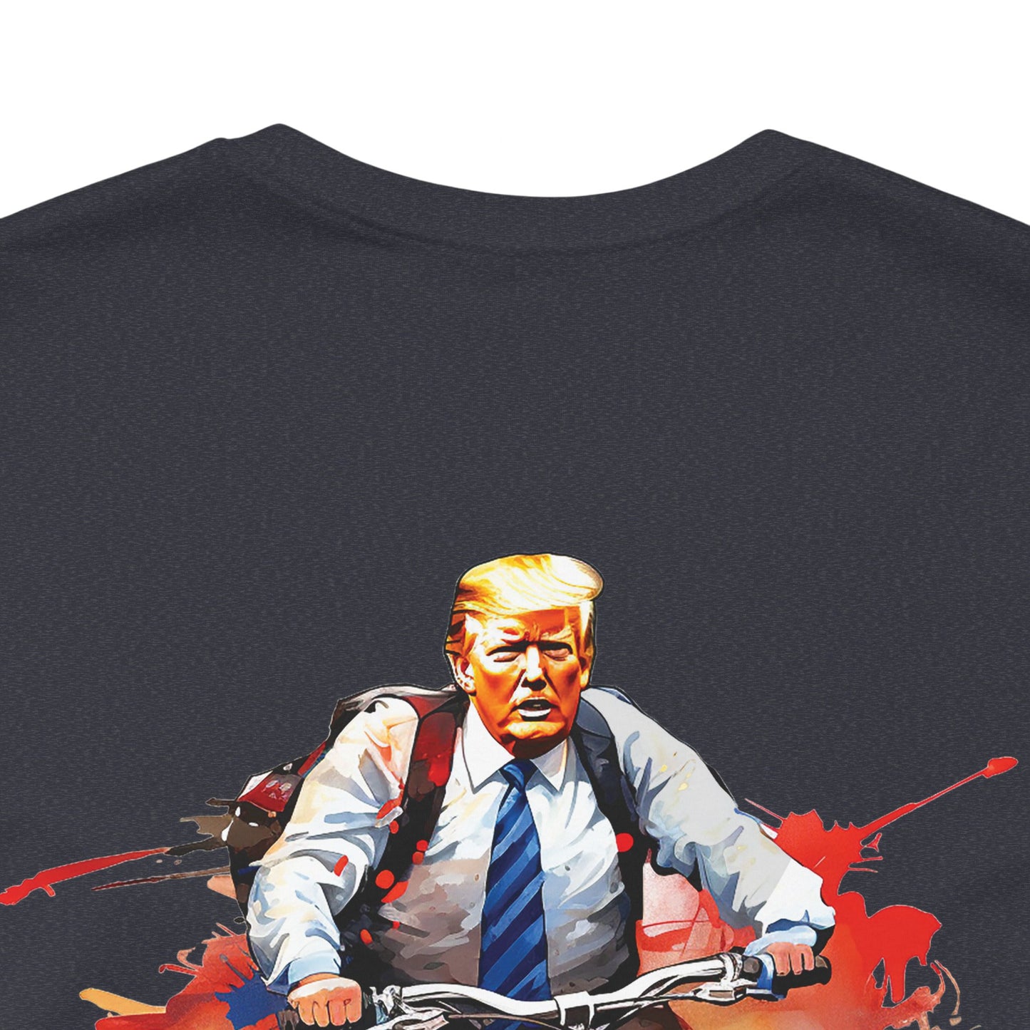 Donald Trump Short Sleeve Tee (Back Logo)