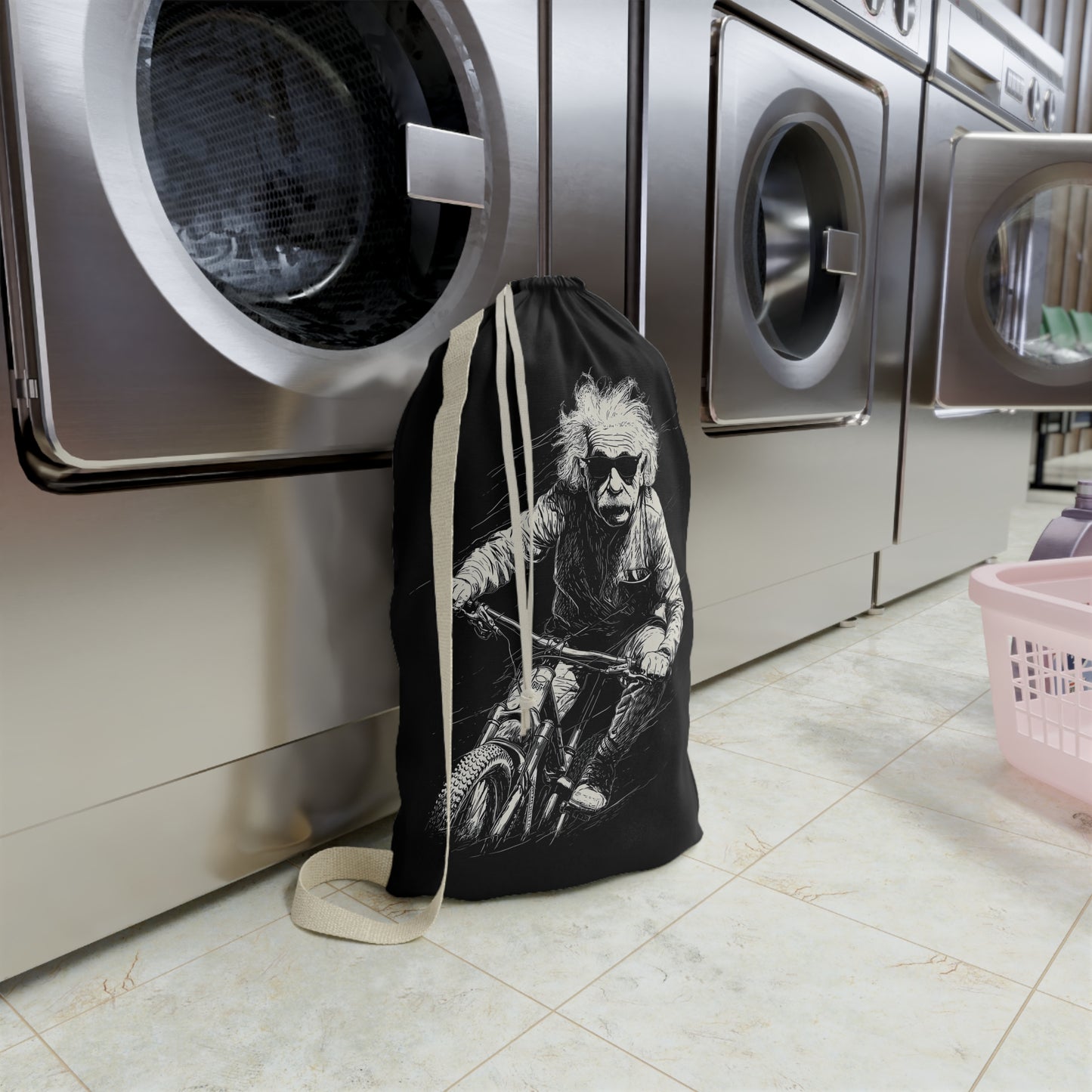 Einstein Dirtbag (Gear / Laundry Bag), Black, 18 x 29