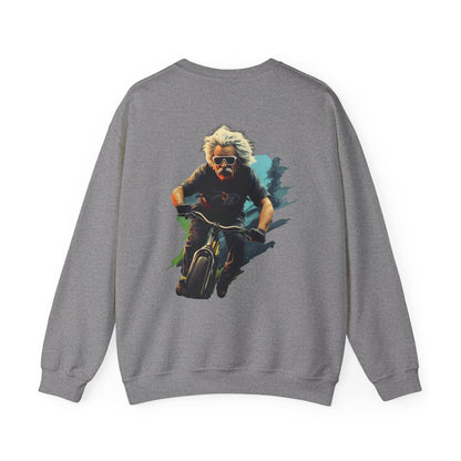 Albert Einstein "Life is like riding a bicycle" Sweatshirt