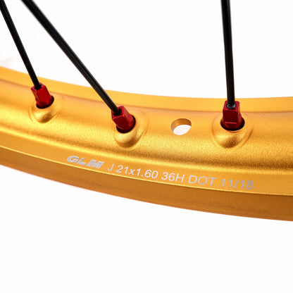 KKE 21" / 18" e-Moto Wheel Set, Surron Ultra Bee (Multiple Colors)