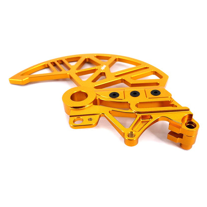 KKE Aluminum Rear Brake Disc Guard (250mm), Surron Ultra Bee (Multiple Colors)
