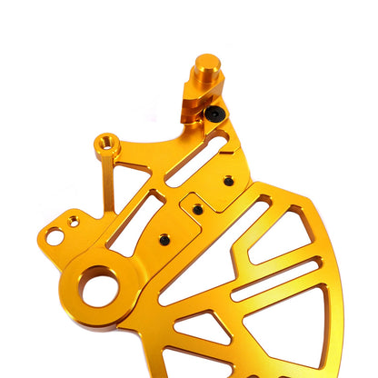 KKE Aluminum Rear Brake Disc Guard (250mm), Surron Ultra Bee (Multiple Colors)