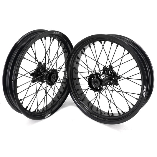 KKE Supermoto 2.5x17" & 3.5x17" e-Moto Wheel Set, Surron Ultra Bee (Multiple Colors)