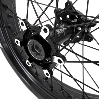 KKE Supermoto 2.5x17" & 3.5x17" e-Moto Wheel Set, Surron Ultra Bee (Multiple Colors)