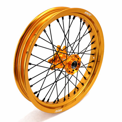 KKE Supermoto 2.5x17" & 3.5x17" e-Moto Wheel Set, Surron Ultra Bee (Multiple Colors)