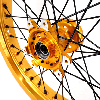 KKE Supermoto 2.5x17" & 3.5x17" e-Moto Wheel Set, Surron Ultra Bee (Multiple Colors)