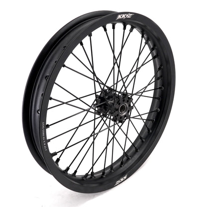 KKE Supermoto Wheelset 2.15*17 & 2.5*17 (Black/Black) Talaria Sting MX3 / R MX4 / x3 (xXx) All Black