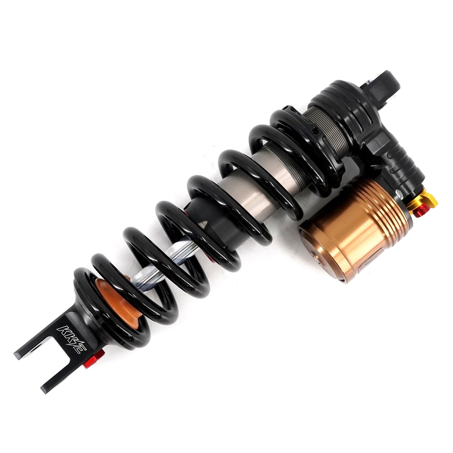 KKE Upgraded Rear Coil Shock, 500lb Spring, Black/Silver/Bronze, Surron Ultra Bee