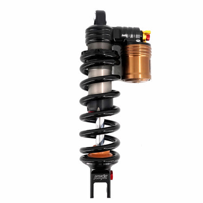 KKE Upgraded Rear Coil Shock, 500lb Spring, Black/Silver/Bronze, Surron Ultra Bee