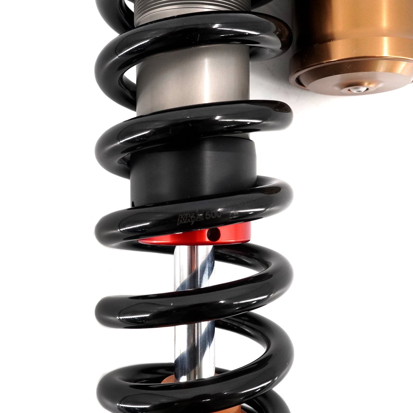 KKE Upgraded Rear Coil Shock, 500lb Spring, Black/Silver/Bronze, Surron Ultra Bee