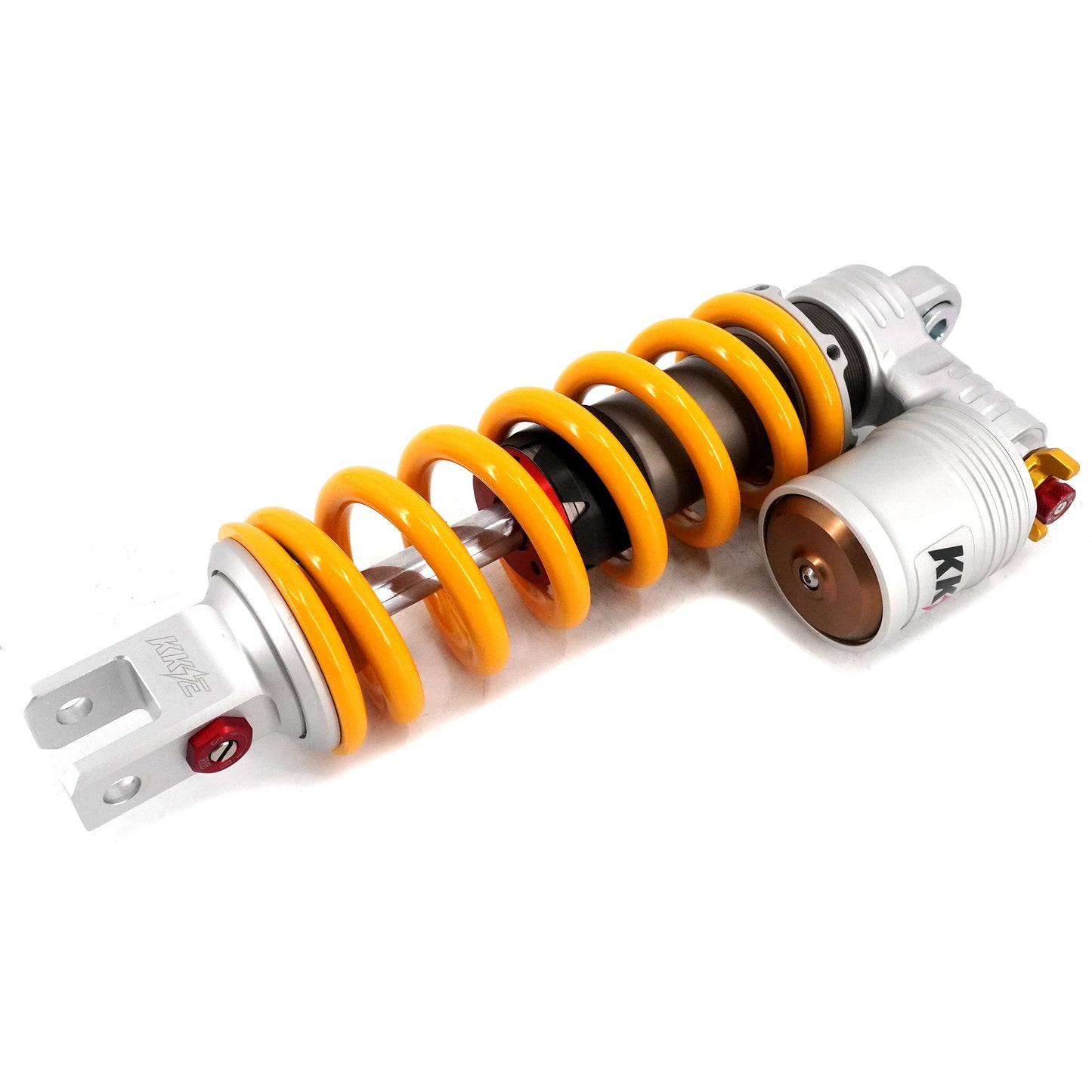 KKE Upgraded Rear Coil Shock, 500lb Spring, Black/Silver/Bronze, Surron Ultra Bee