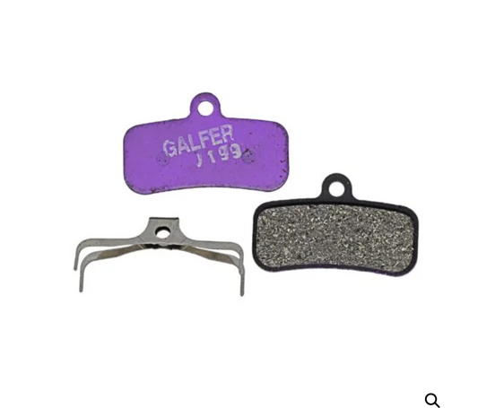 Galfer Brake Pads, Shimano D-Type/4-Piston, eBike Compound (Purple)