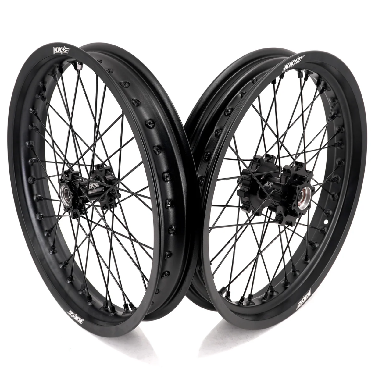 KKE SuperMoto Wheelset 17x2.15/17x2.5 (Black)