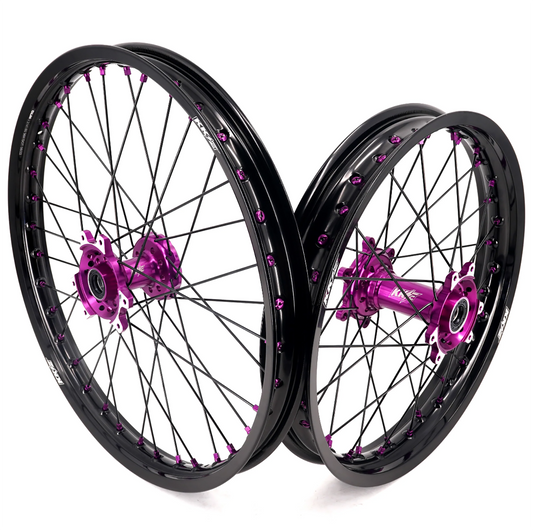 KKE 21"/18" e-Moto Complete Wheelset (SurRon Ultra Bee)