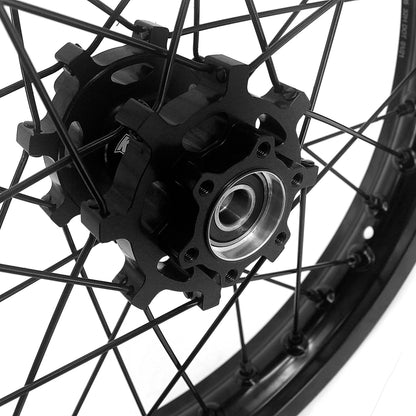 e-Moto 16" Rear Wheel KKE 1.85 x 16, Black/Black (Surron / E-Ride Pro)