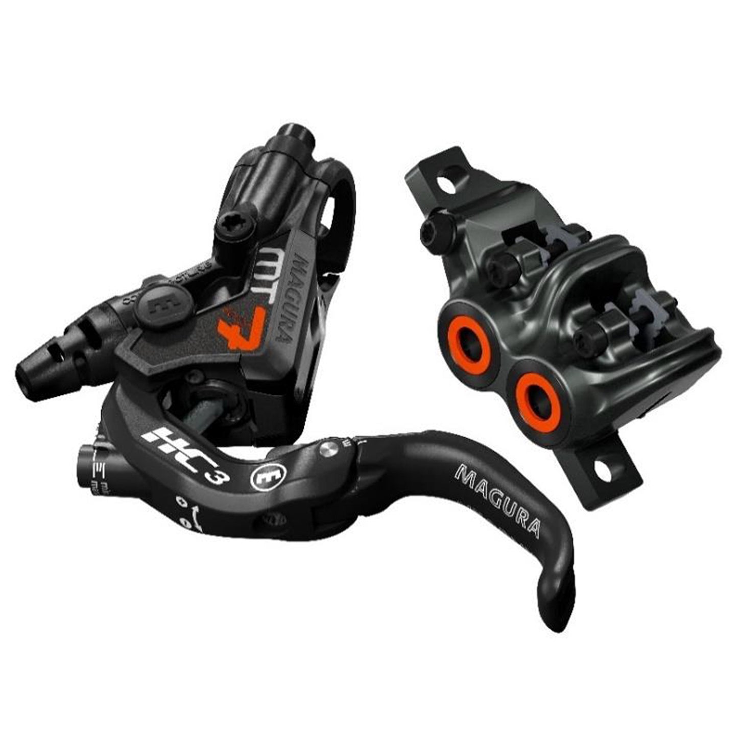 Magura MT7 HC3 Carbon Disc Brake, PM, F or R, Carbon