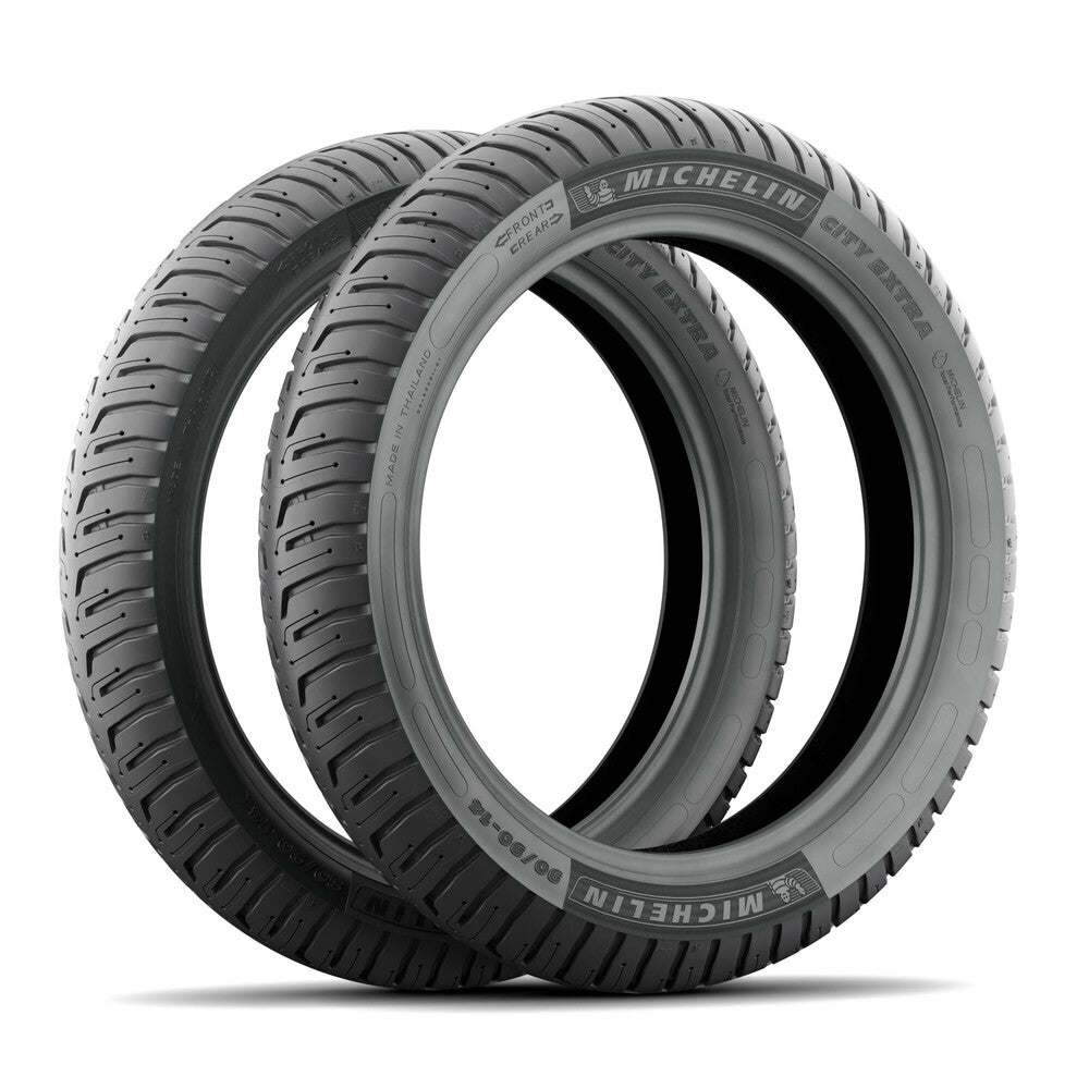 Michelin Reinforced City Extra e-Moto Tires, 2.75 x 17" Supermoto