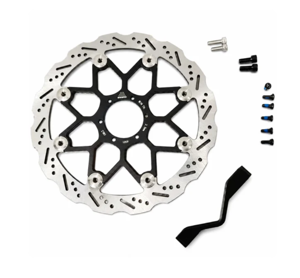 E-Ride Pro Racing Flaoting Rotor Kit, 260mm, 63mm BCD