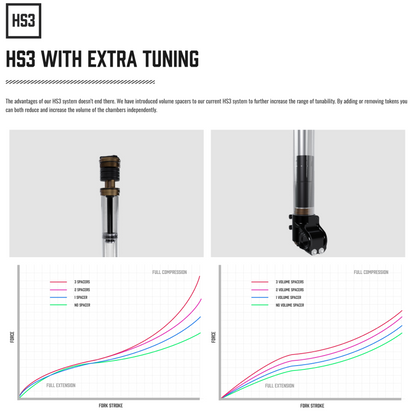EXT Vaia USD (Inverted) Downhill Air Fork, 200mm Travel, 44/48m Offset