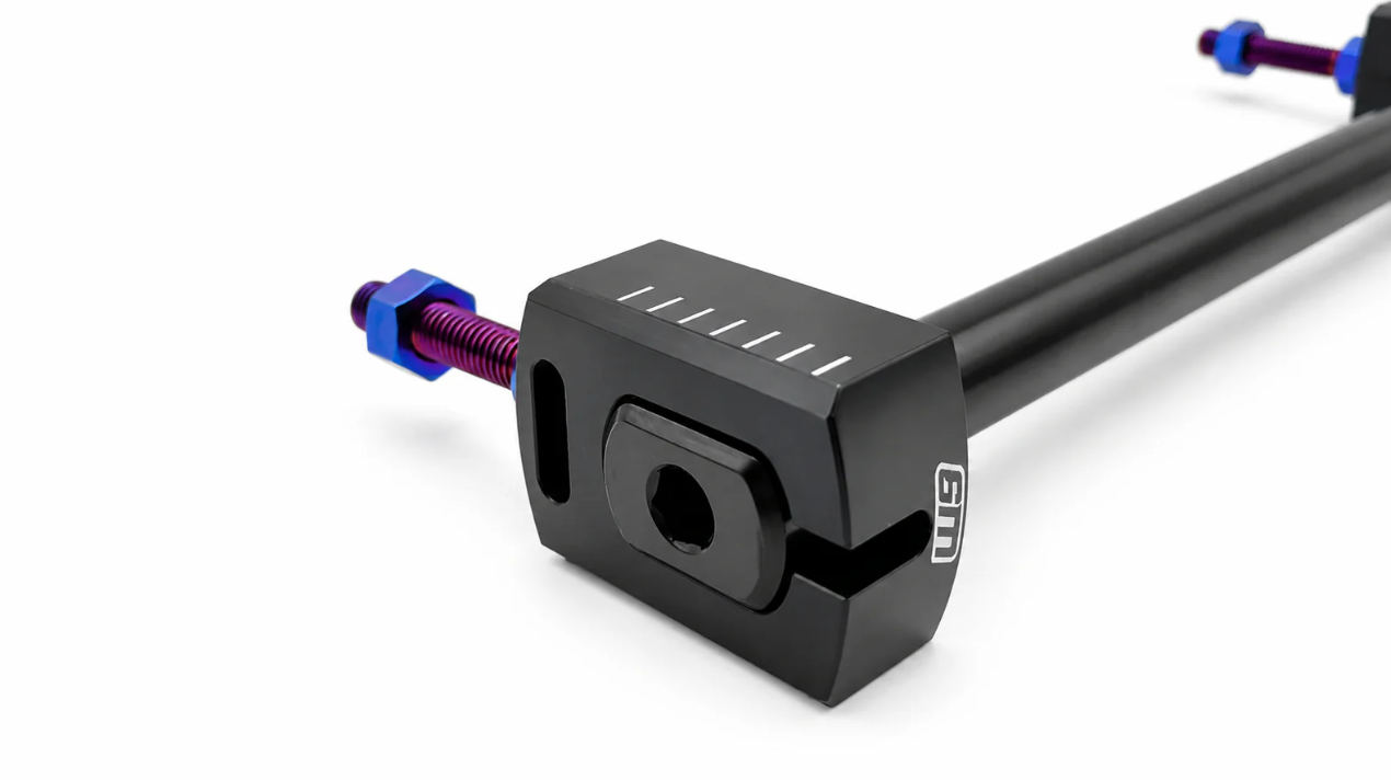 W9 Upgraded Axle Kit (Axle + Blocks), Ti Hardware, E-Ride Pro 3.0/SR