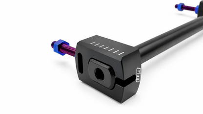 W9 Upgraded Axle Kit (Axle + Blocks), Ti Hardware, E-Ride Pro 3.0/SR
