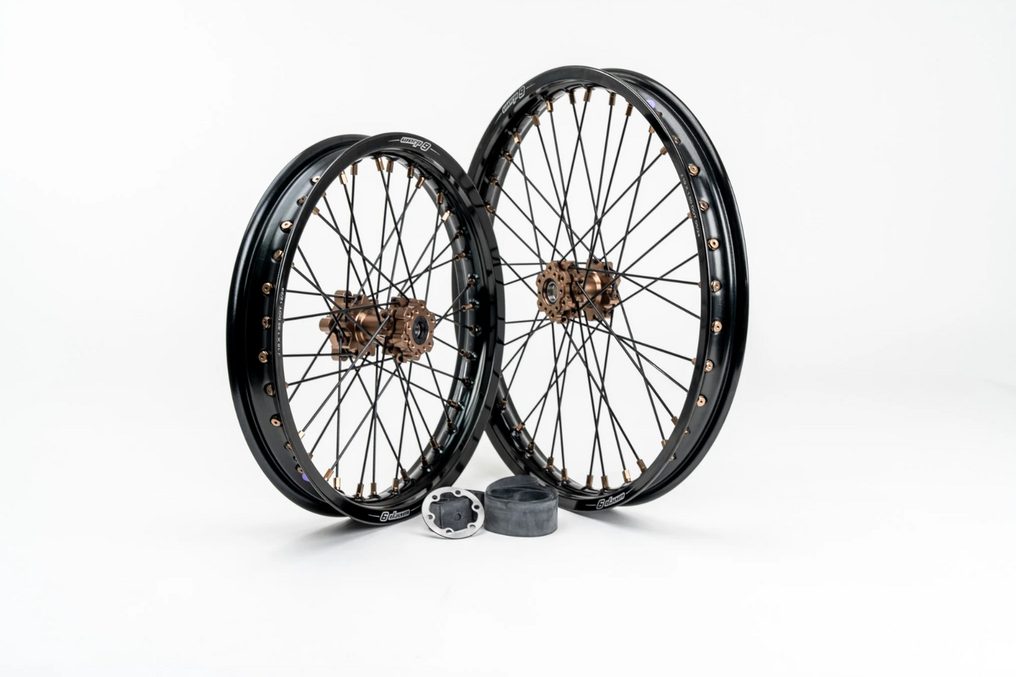 Warp9 Racing e-Moto 19/16 Wheel Set, Multiple Color & Fitment Options (E-Ride,Surron,Talaria,Ventus)