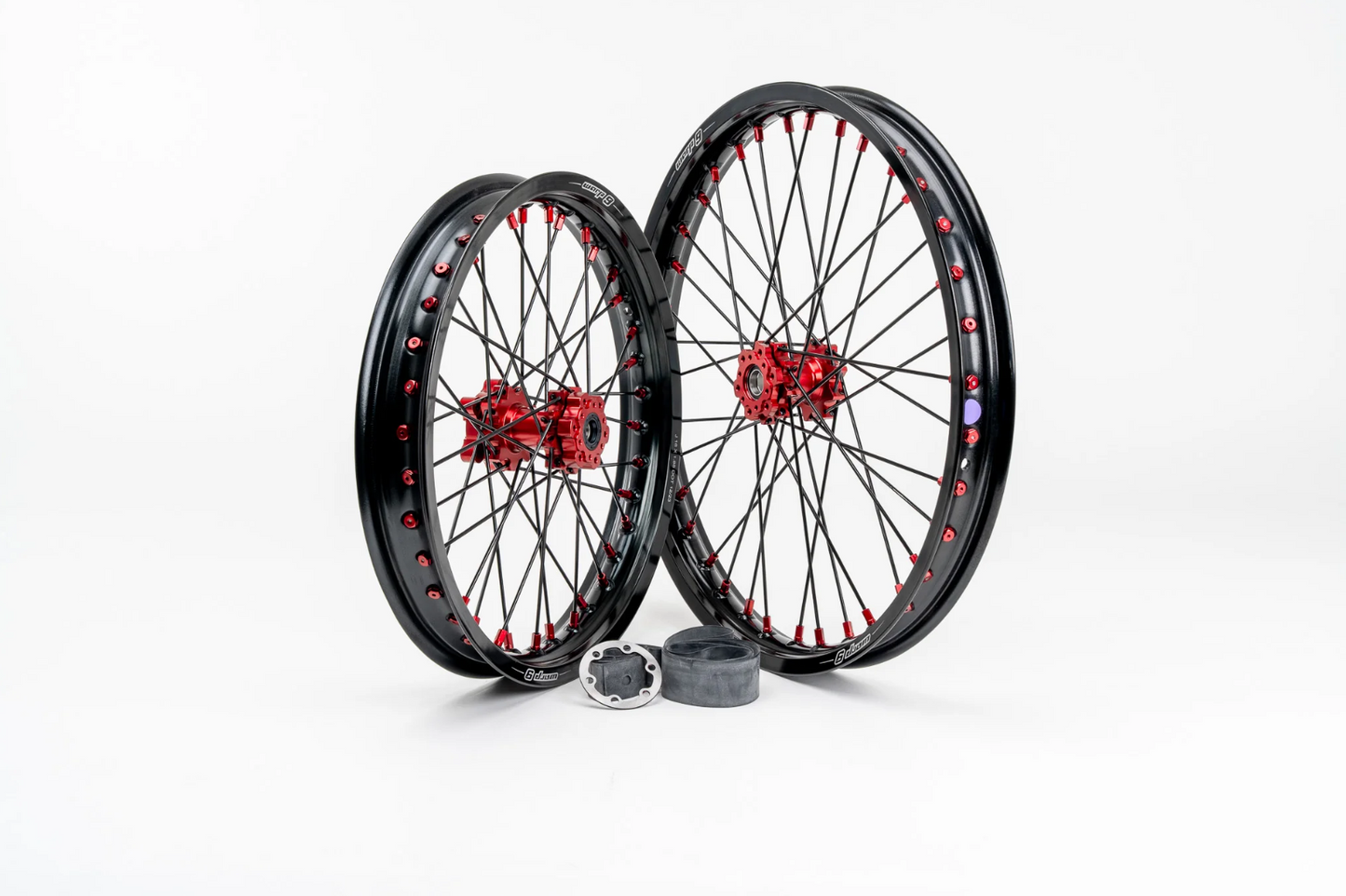 Warp9 Racing e-Moto 19/16 Wheel Set, Multiple Color & Fitment Options (E-Ride,Surron,Talaria,Ventus)