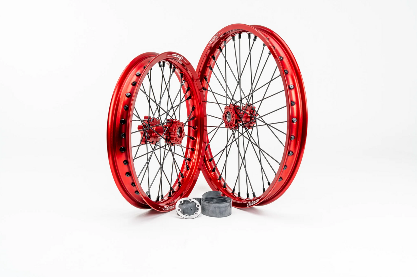 Warp9 Racing e-Moto 19/16 Wheel Set, Multiple Color & Fitment Options (E-Ride,Surron,Talaria,Ventus)