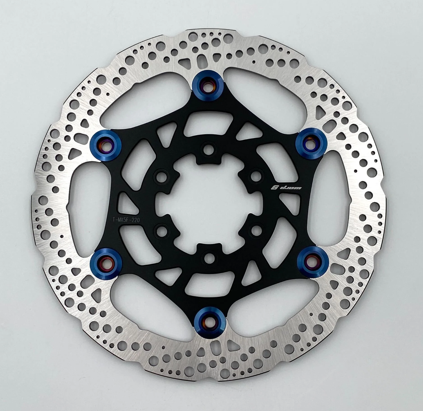 W9 e-Moto Floating Brake Rotor, 220mm, Talaria MX5 Performance Rotors